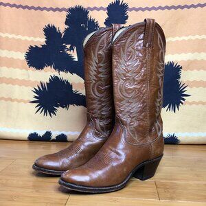 Dan Post Women's 7.5 Vintage Western Cowboy Boots American Made Soft